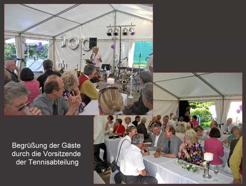 Begrüßung der Gäste Begrüßung der Gäste