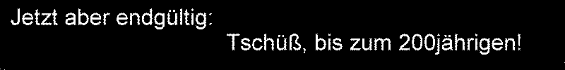 Tschüß! Tschüß!