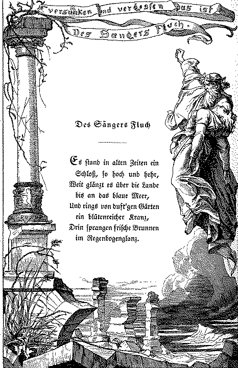 Des Sängers Fluch Des Sängers Fluch