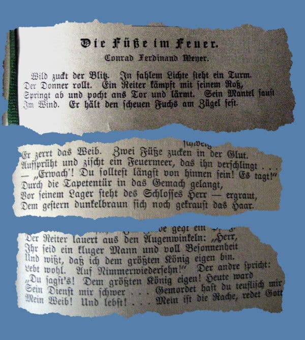 Die Füße im Feuer Die Füße im Feuer