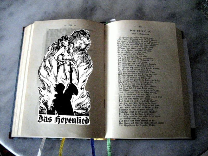 Hexenlied Doppelseite Hexenlied Doppelseite
